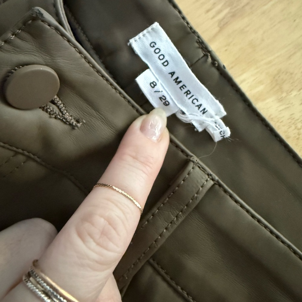 Good American Khaki Trousers